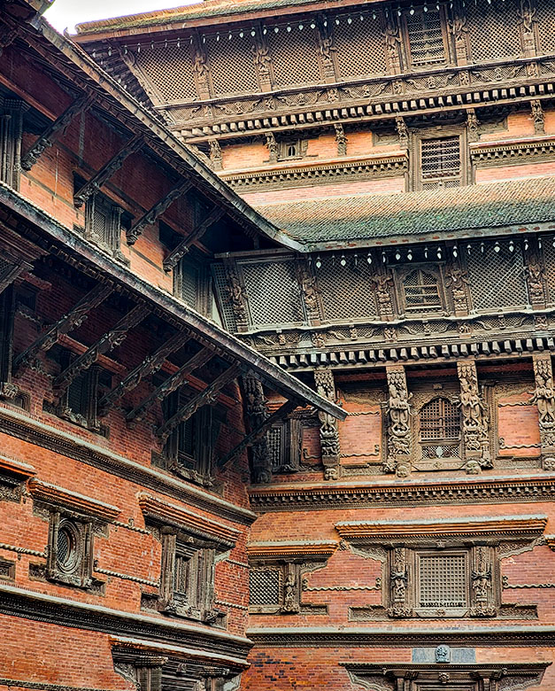 Arquitectura tradicional de Kathmandu; imagen de portada para un video pendiente